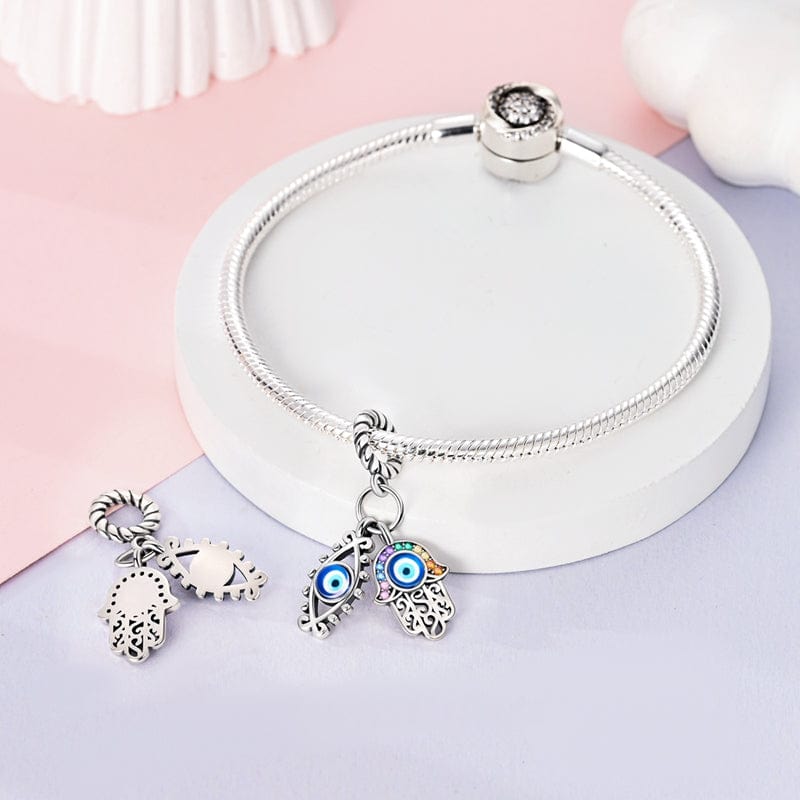 Liora Atelier Protective Hamsa & Evil Eye Charm