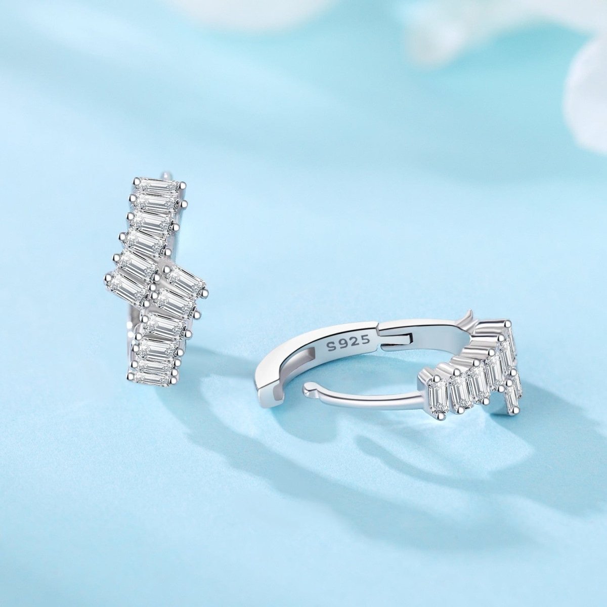 Liora Atelier Radiant Cascade Hoop Earrings