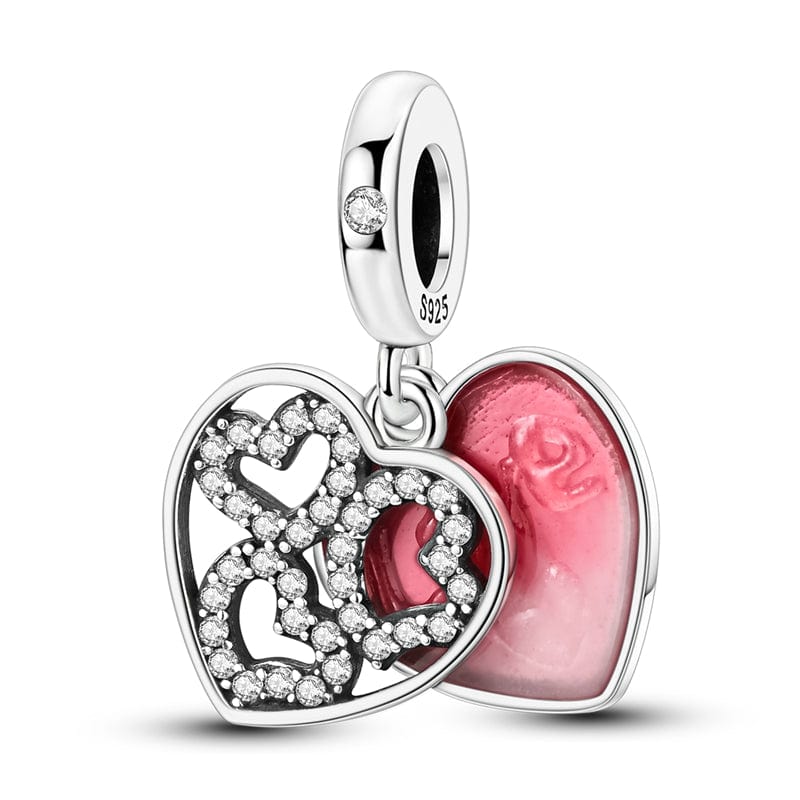 Liora Atelier Romantic Rose Heart Charm