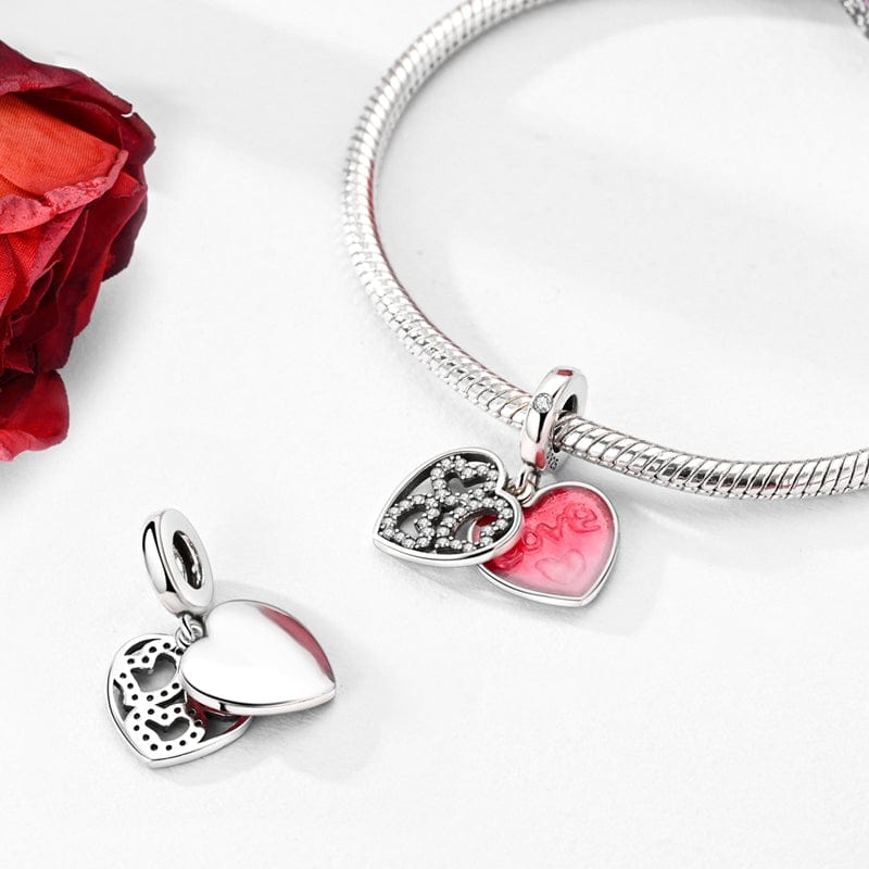 Liora Atelier Romantic Rose Heart Charm