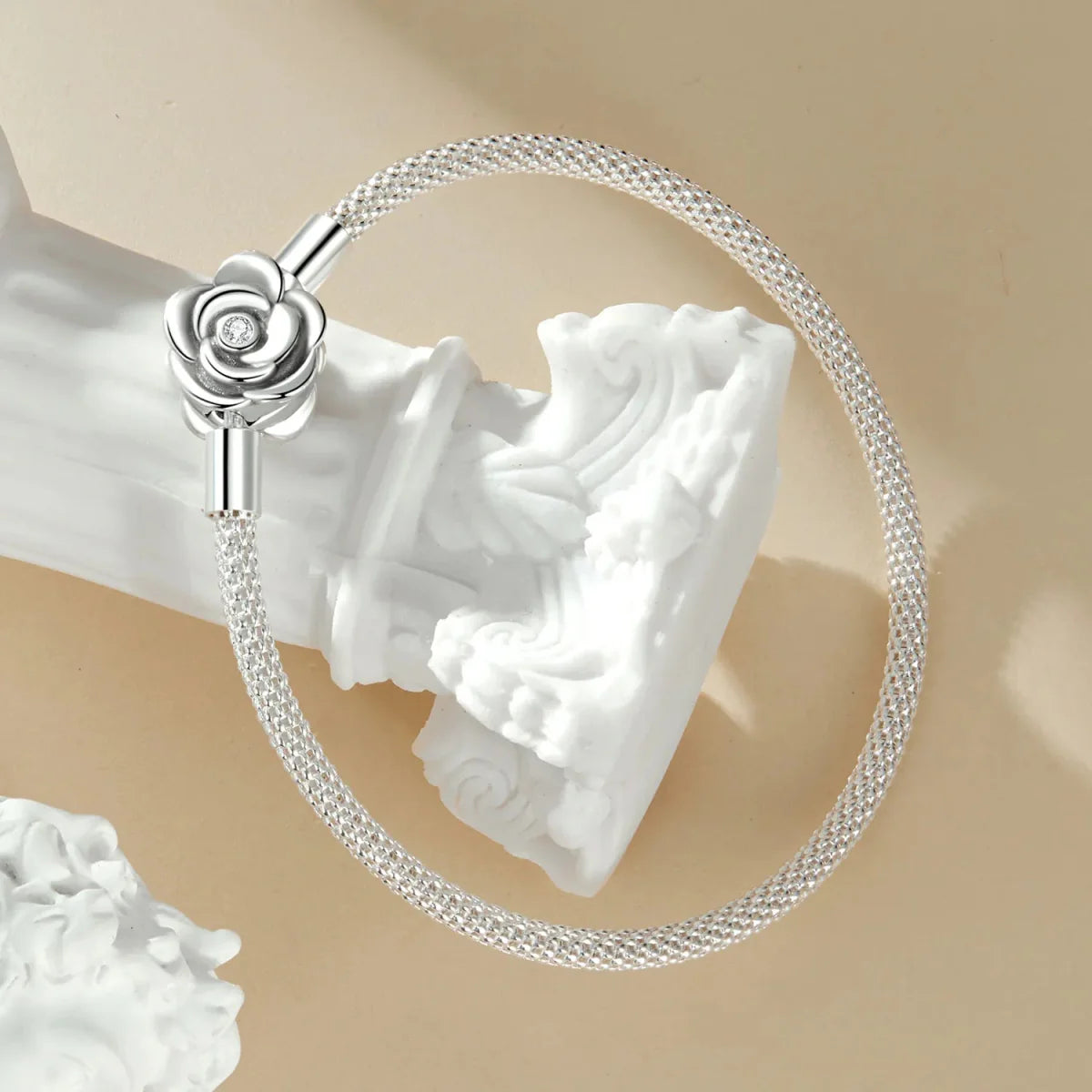 Liora Atelier Rose Blossom Charm Bracelet