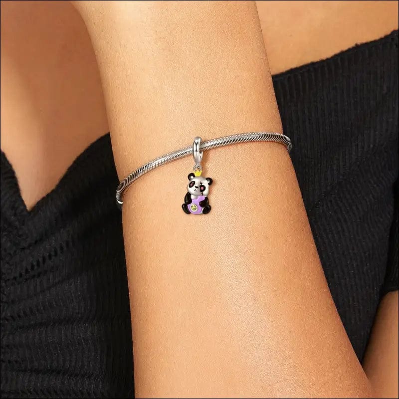 Liora Atelier Royal Panda King Dangle Charm