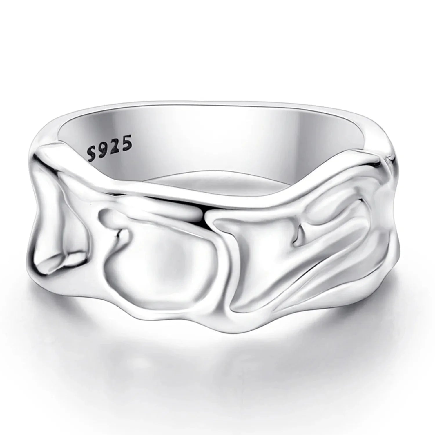 Liora Atelier S925 Sterling Silver Wave Ring