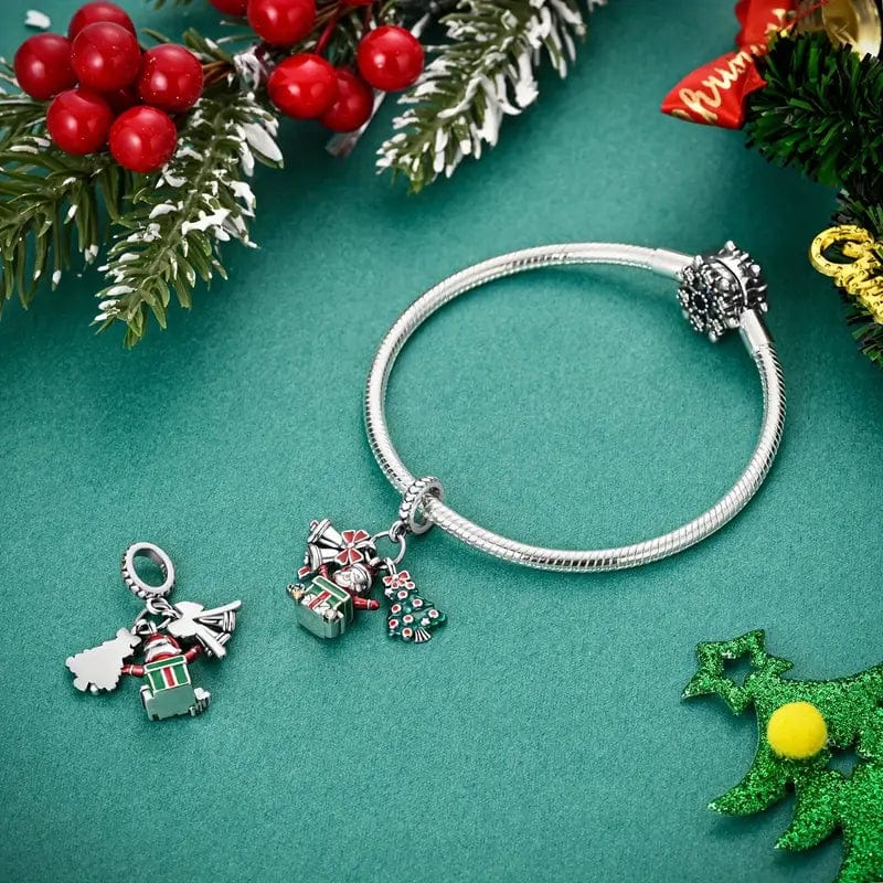 Liora Atelier Santa, Christmas Tree & Bells Charm