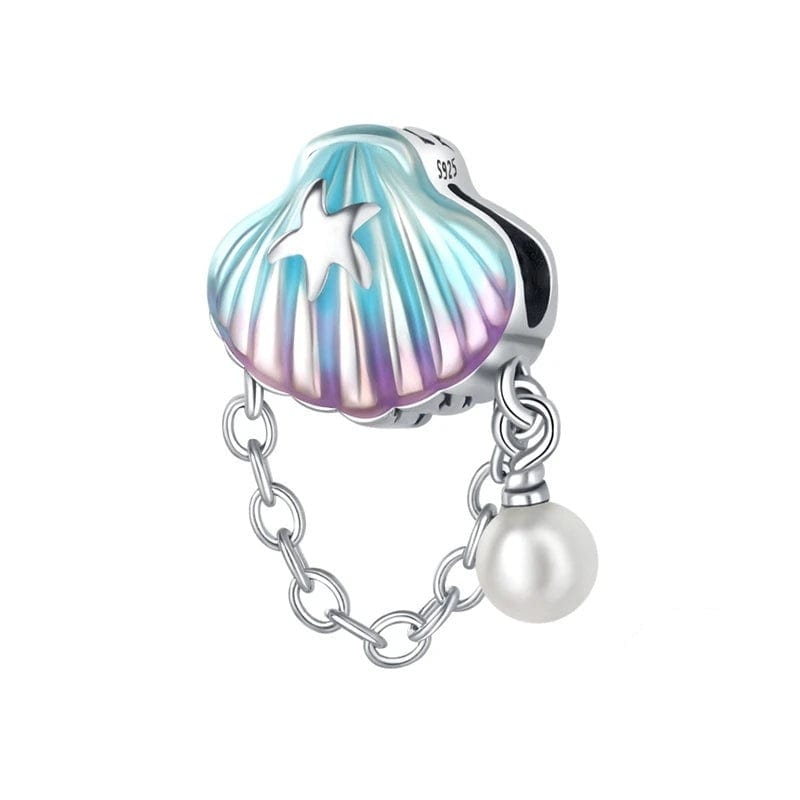Liora Atelier Sea Clam & Chain Pearl Dangle Charm