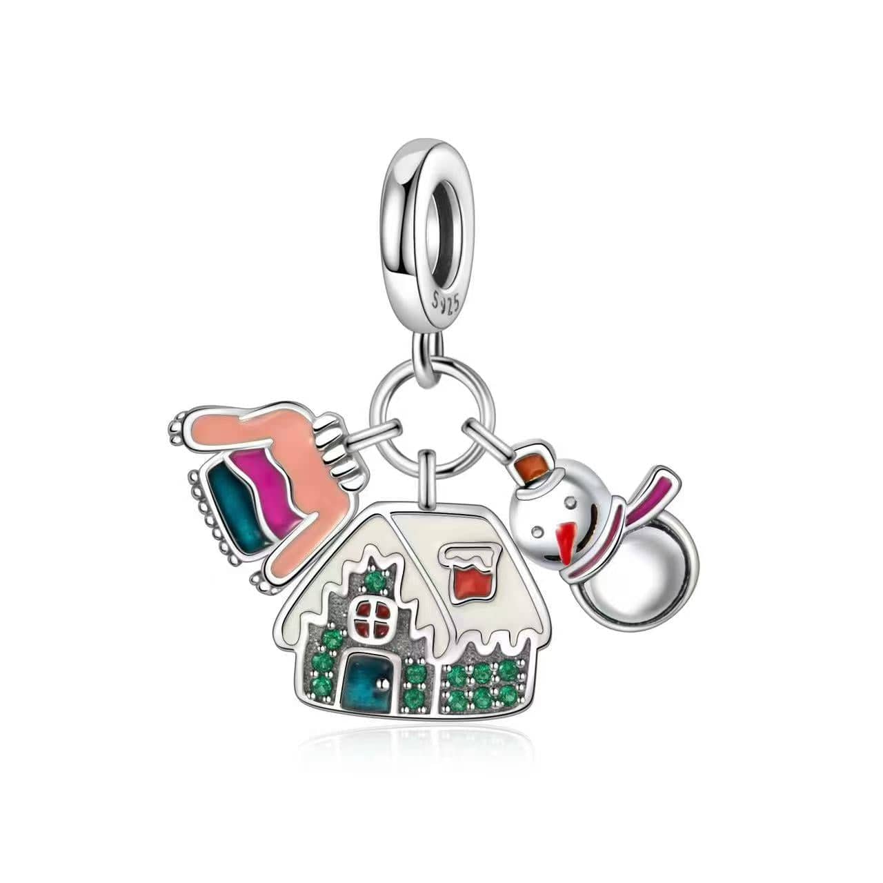 Liora Atelier Snowman & Festive Sweater Charm