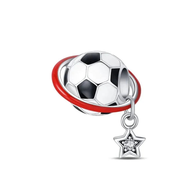 Liora Atelier Soccer Ball & Star Charm