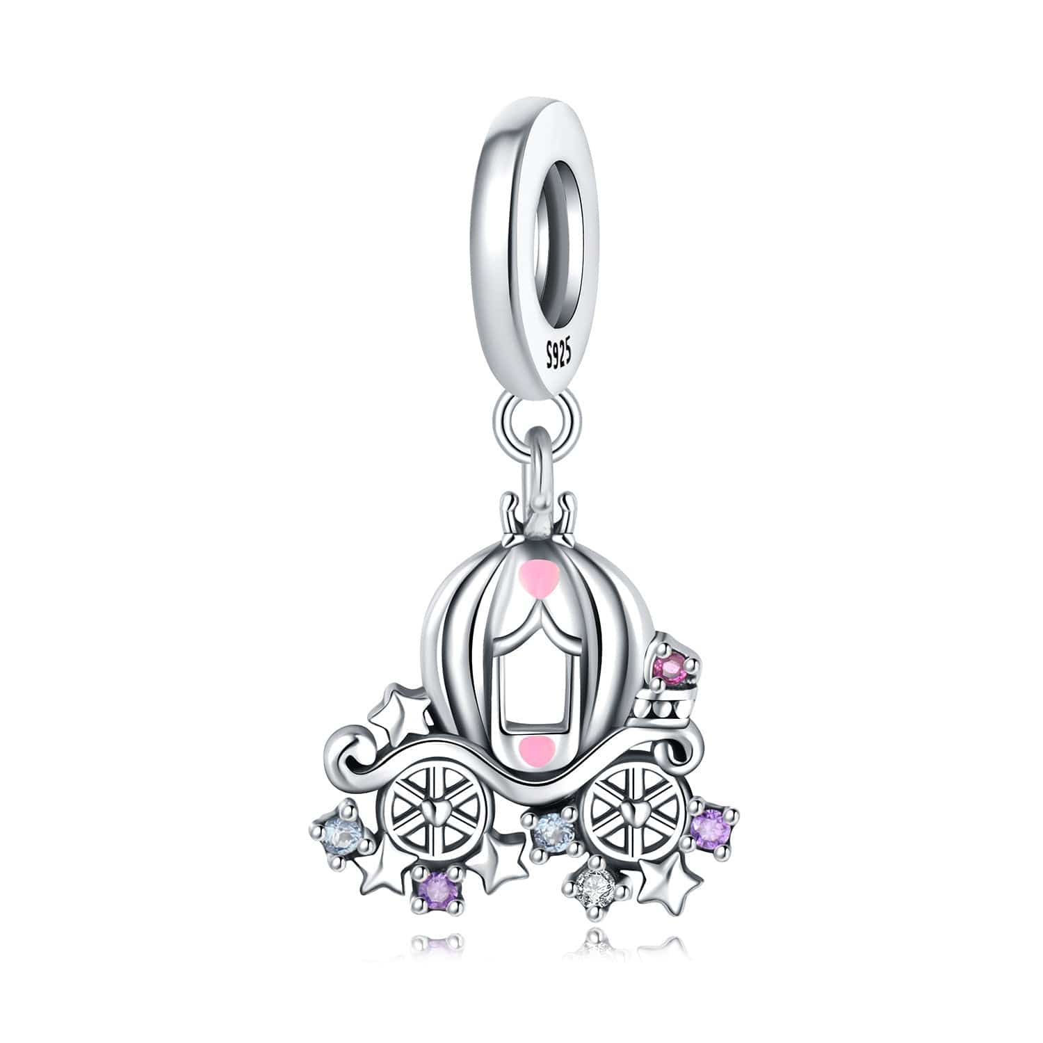 Liora Atelier Sparkling Cinderella Carriage Charm