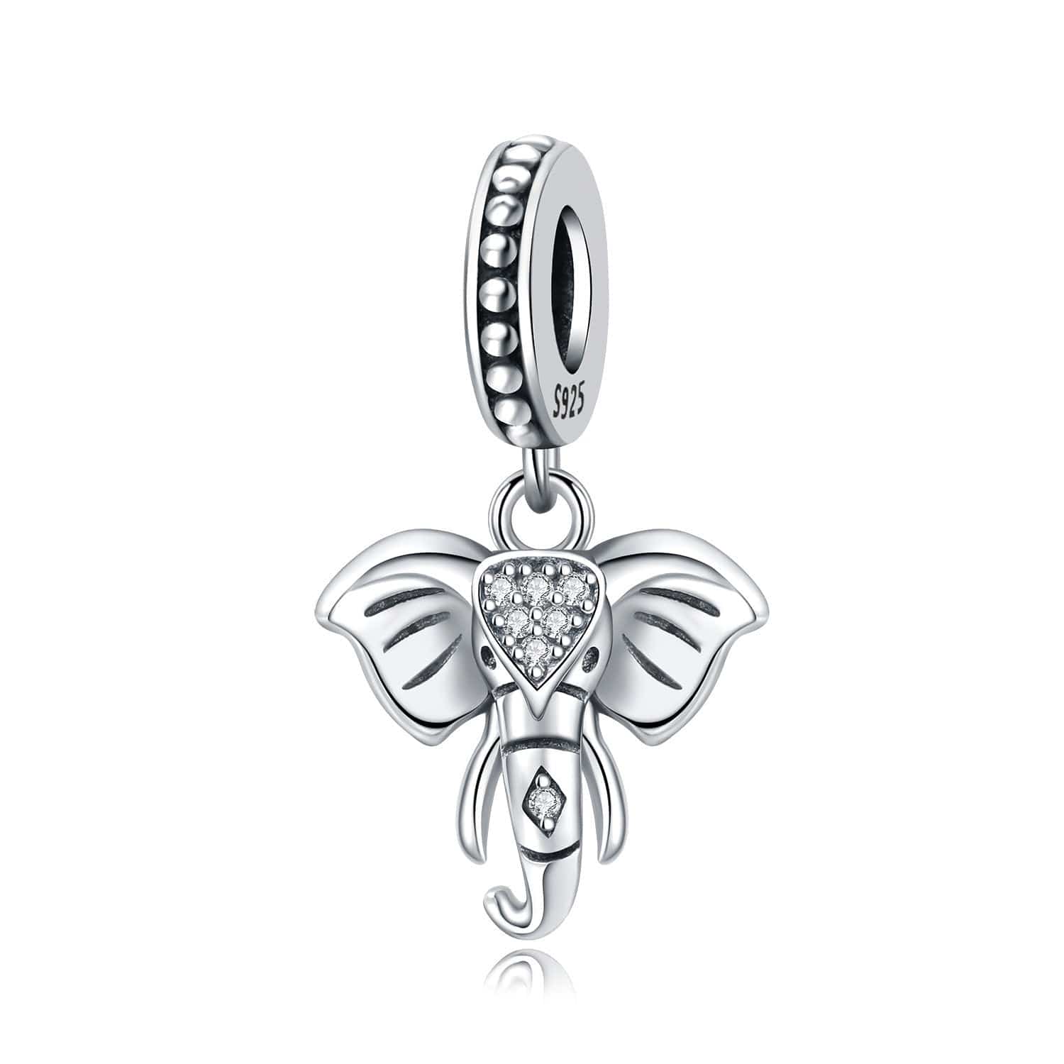 Liora Atelier Sparkling Elephant Dangle Charm