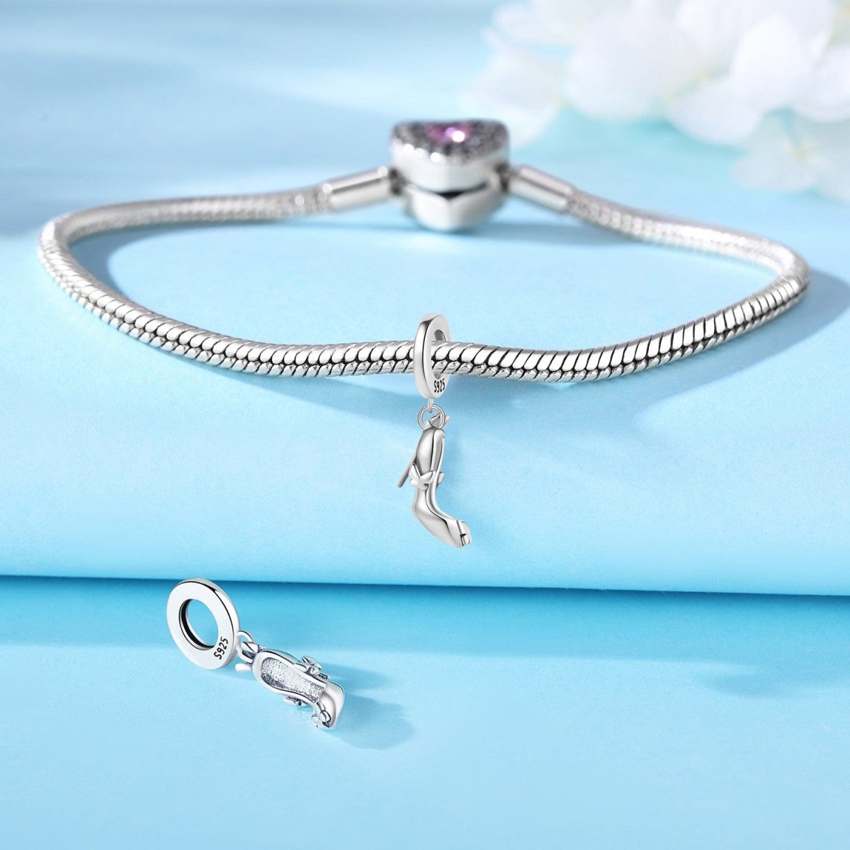 Liora Atelier Sparkling High Heel Shoe Charm