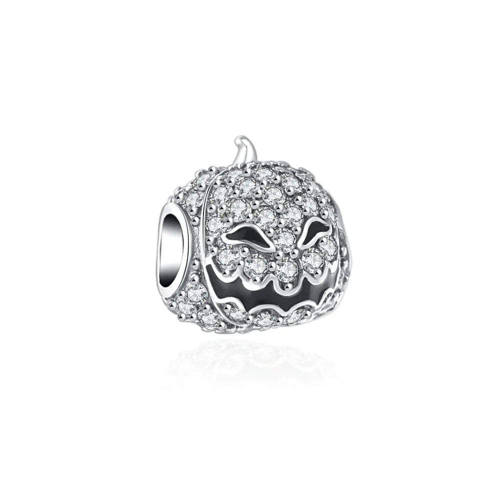 Liora Atelier Sparkling Smiling Pumpkin Charm