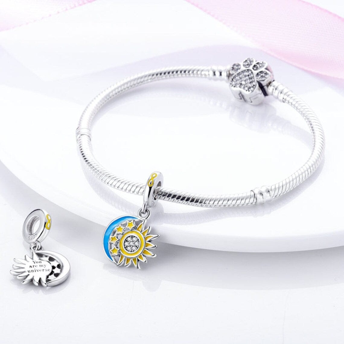 Liora Atelier Splittable Sun & Moon Dangle Charm