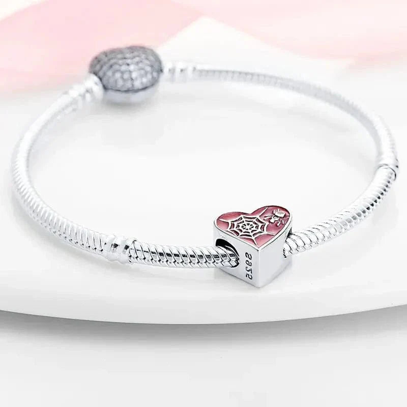 Liora Atelier Spider - Man Heart Charm: Love and Courage
