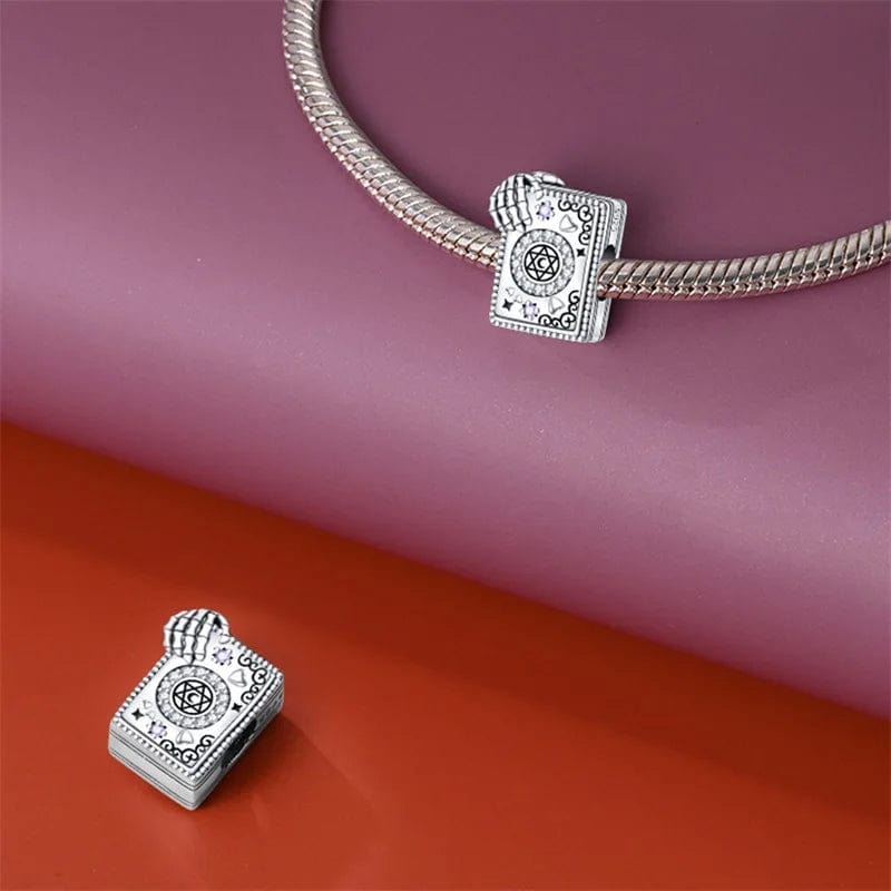 Liora Atelier Spooky Skeleton Secrets Book Charm