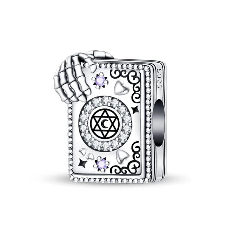 Liora Atelier Spooky Skeleton Secrets Book Charm