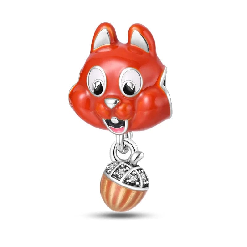 Liora Atelier Squirrel & Acorn Charm