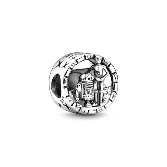 Liora Atelier Star Wars C - 3PO and R2 - D2 Openwork Charm