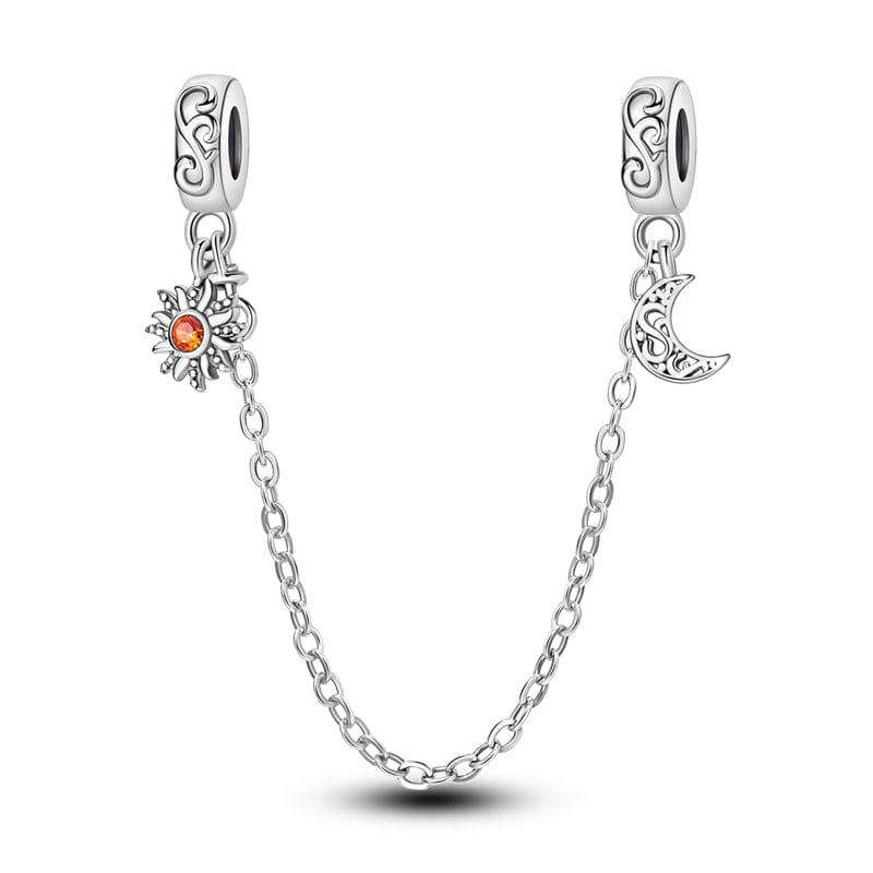 Liora Atelier Sun & Crescent Moon Cosmic Safety Chain