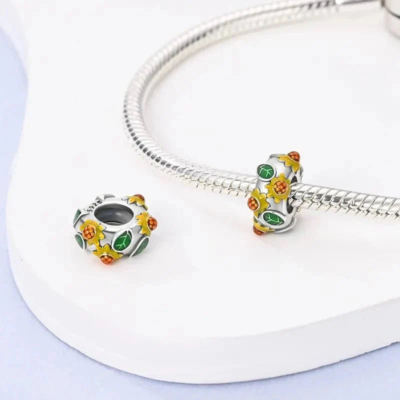 Liora Atelier Sunflower Blossom Charm Spacer