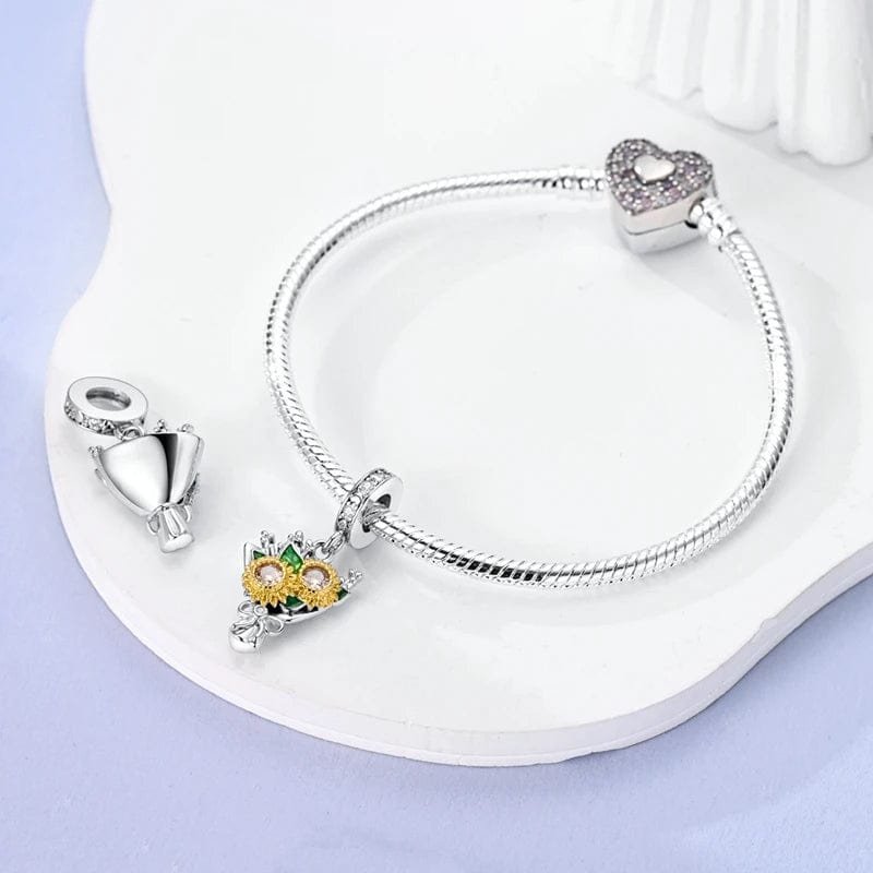 Liora Atelier Sunflower Vase Charm