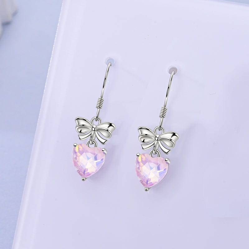Liora Atelier Sweetheart Bow Dangle Earrings