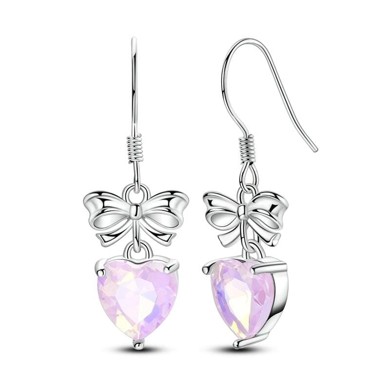 Liora Atelier Sweetheart Bow Dangle Earrings