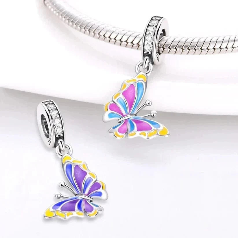 Liora Atelier Temperature Changing Color Butterfly Dangle Charm