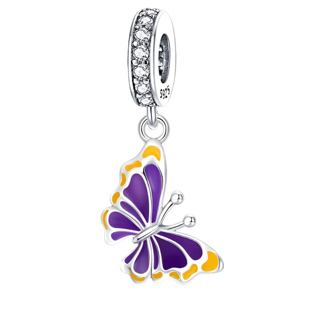 Liora Atelier Temperature Changing Color Butterfly Dangle Charm