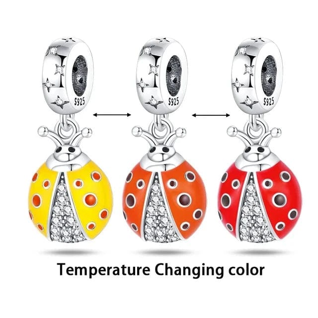Liora Atelier Temperature Changing Color Ladybug Charm