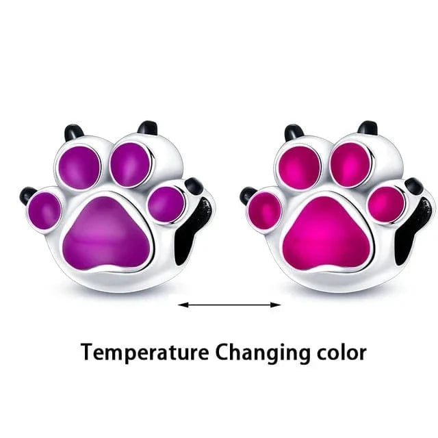 Liora Atelier Temperature Changing Color Paw Charm
