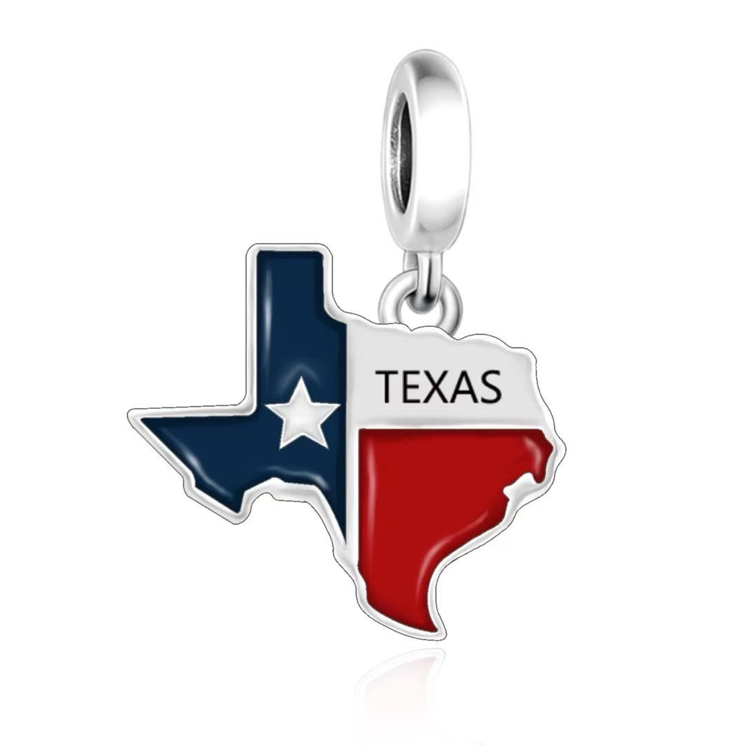 Liora Atelier Texas Map Dangle Charm