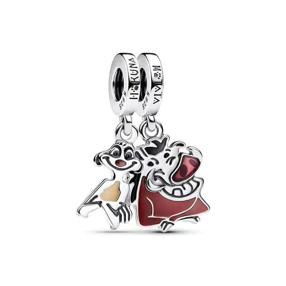 Liora Atelier The Lion King Timon & Pumbaa Splittable Dangle Charm