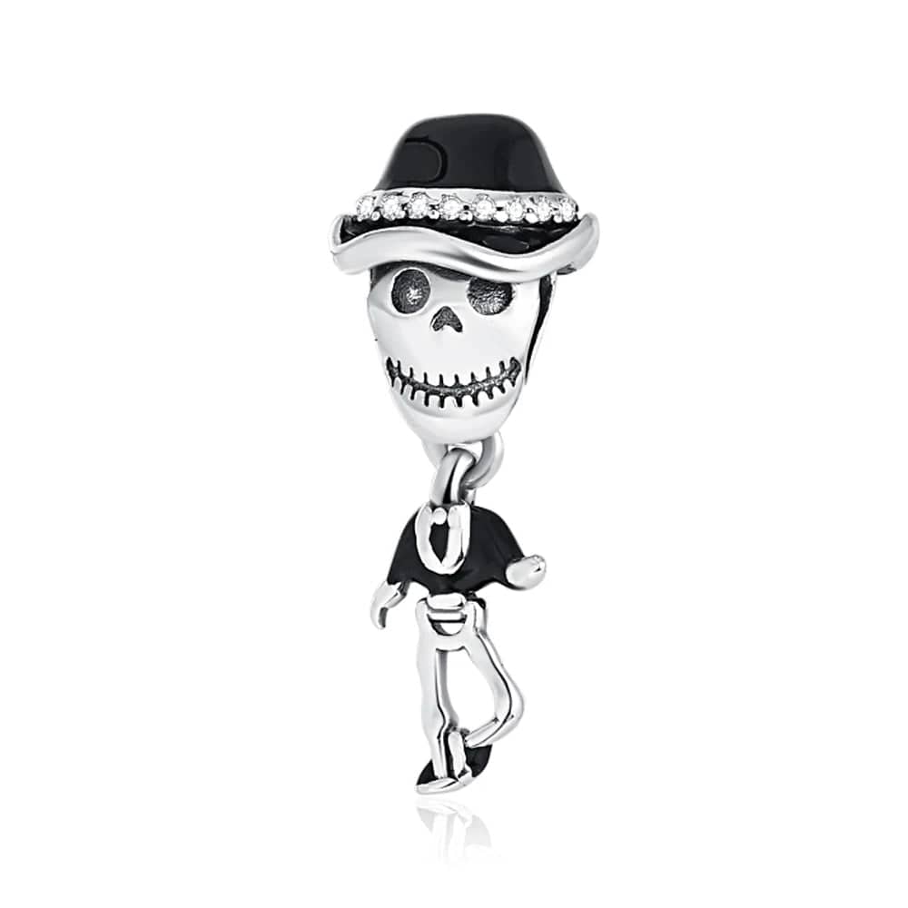 Liora Atelier The Nightmare Before Christmas Skull Skeleton Charm