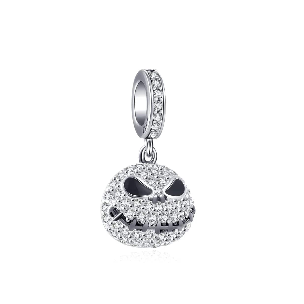 Liora Atelier The Nightmare Before Christmas Sparkling Jack Skull Dangle Charm
