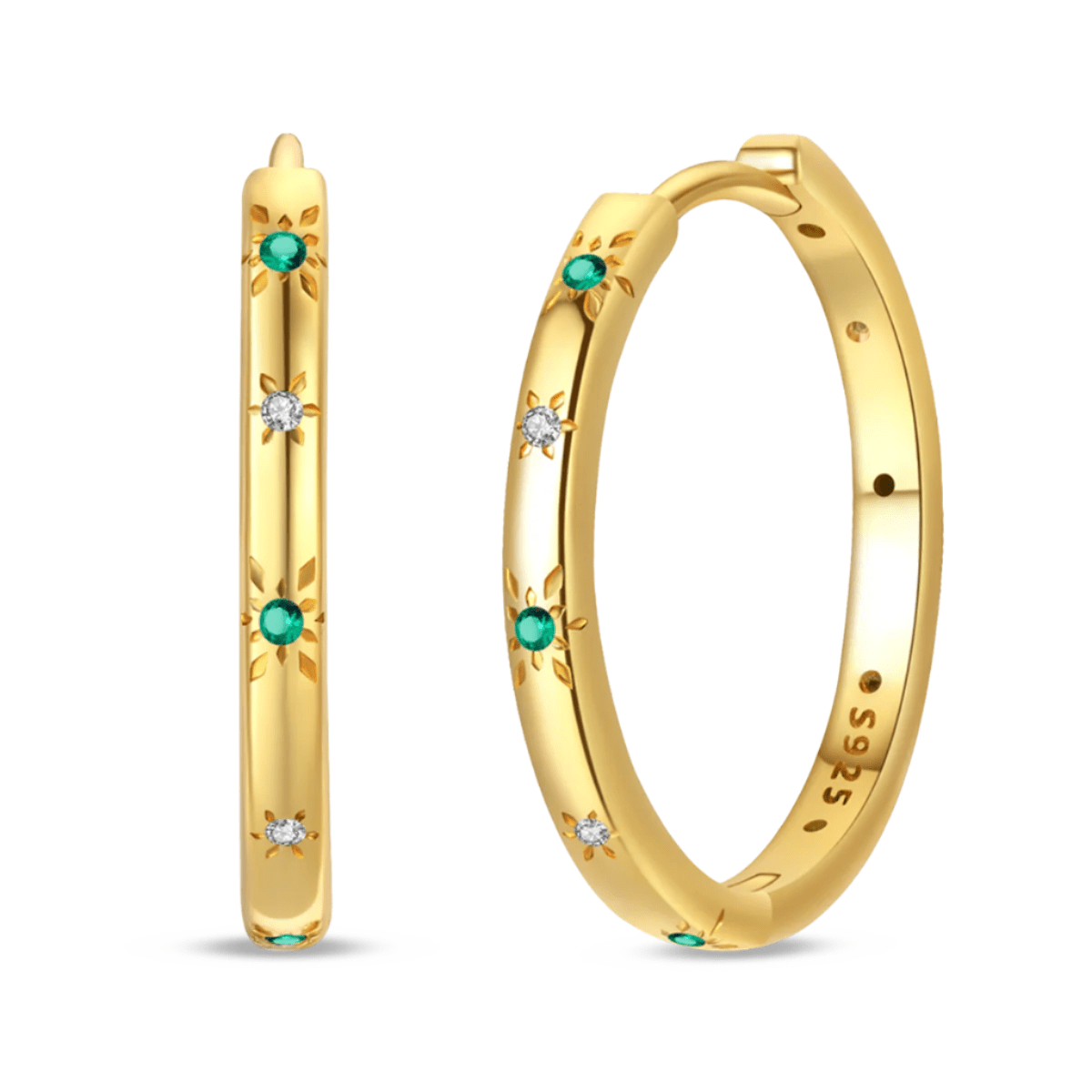 Liora Atelier Timeless Gold Hoop Earrings