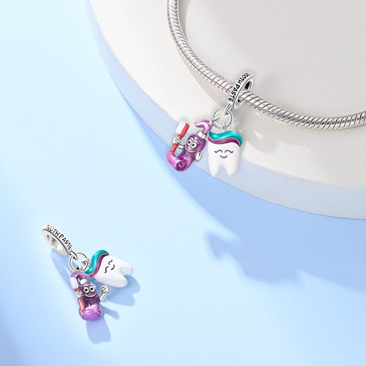 Liora Atelier Toothpaste & Tooth Smile Dangle Charm