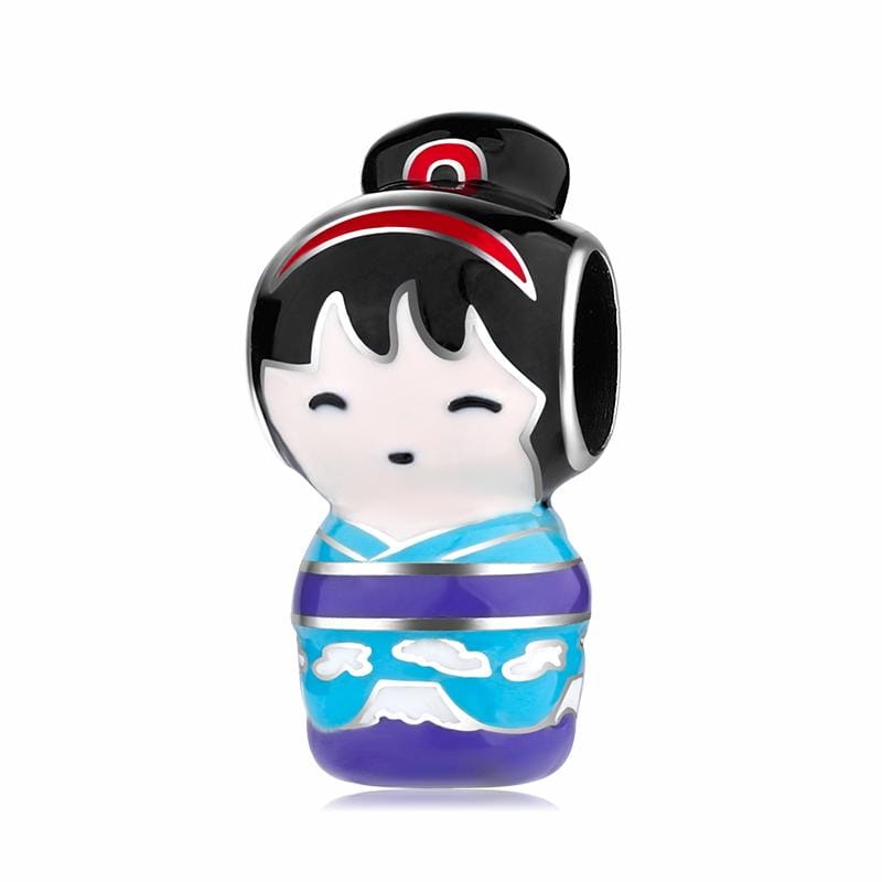 Liora Atelier Traditional Kimono Doll Charm