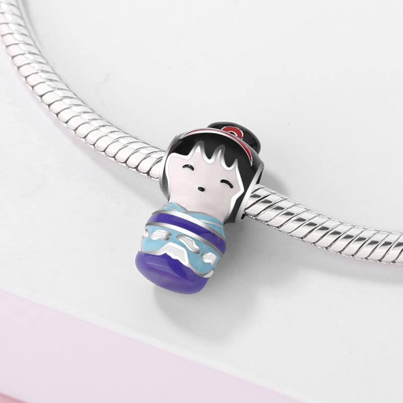 Liora Atelier Traditional Kimono Doll Charm