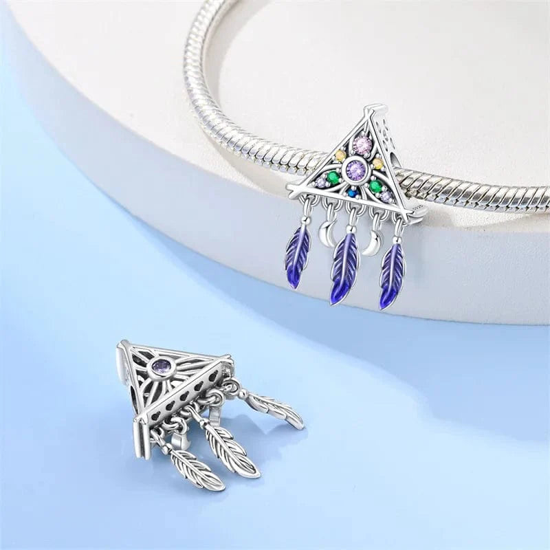 Liora Atelier Triangle Dreamcatcher Charm