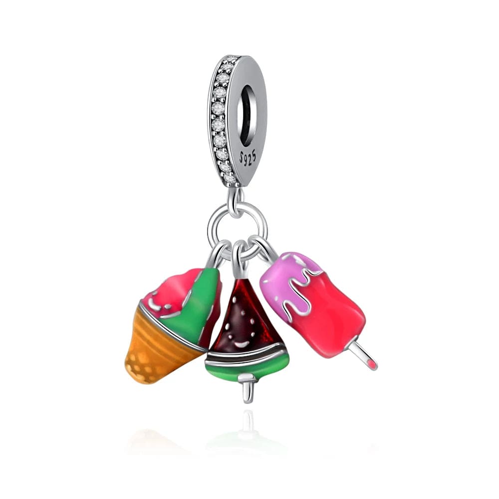 Liora Atelier Triple Ice Cream Dangle Charm
