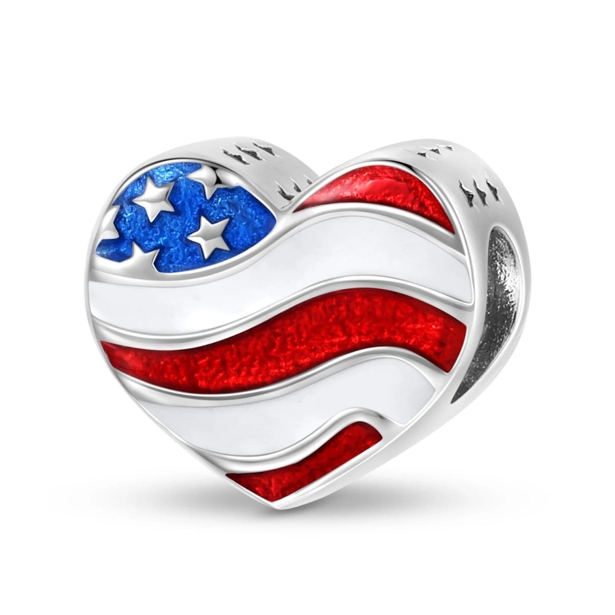 Liora Atelier USA Heart Flag Charm