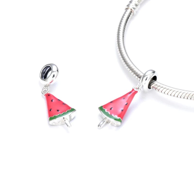 Liora Atelier Watermelon Slice Summer Ice Cream Dangle Charm