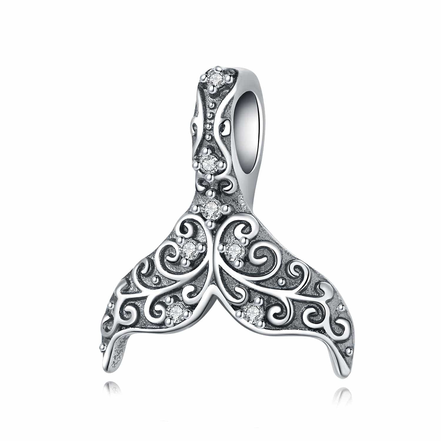 Liora Atelier Whale Tail Pendant Charm