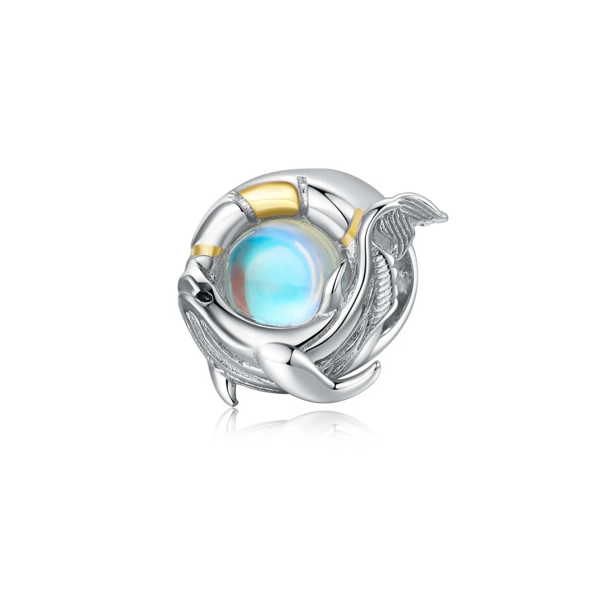 Liora Atelier White Whale Charm