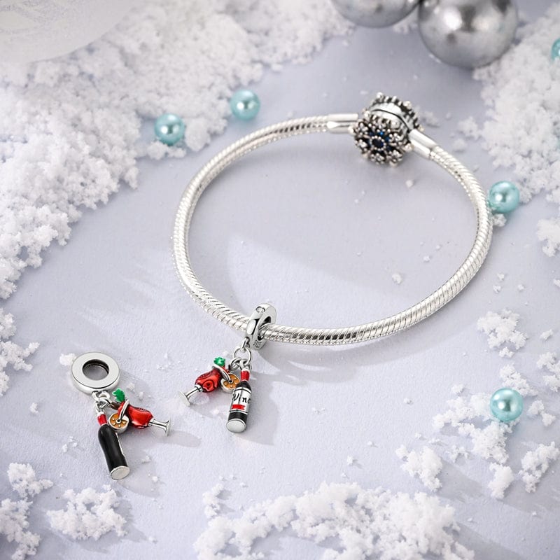 Liora Atelier Wine & Cocktail Celebration Double Dangle Charm