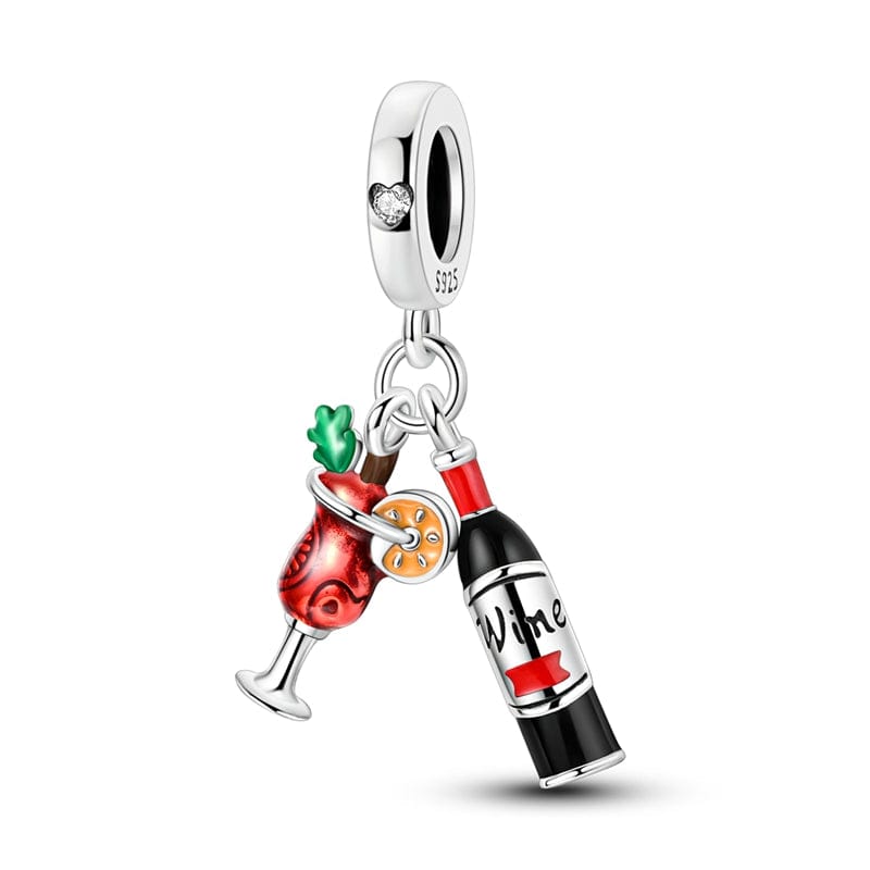 Liora Atelier Wine & Cocktail Celebration Double Dangle Charm