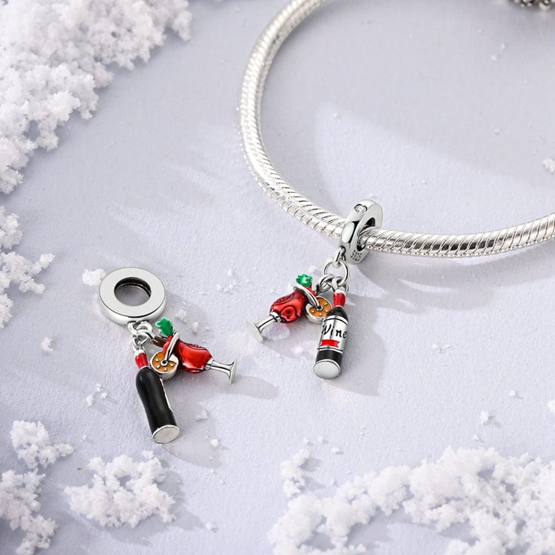 Liora Atelier Wine & Cocktail Celebration Double Dangle Charm