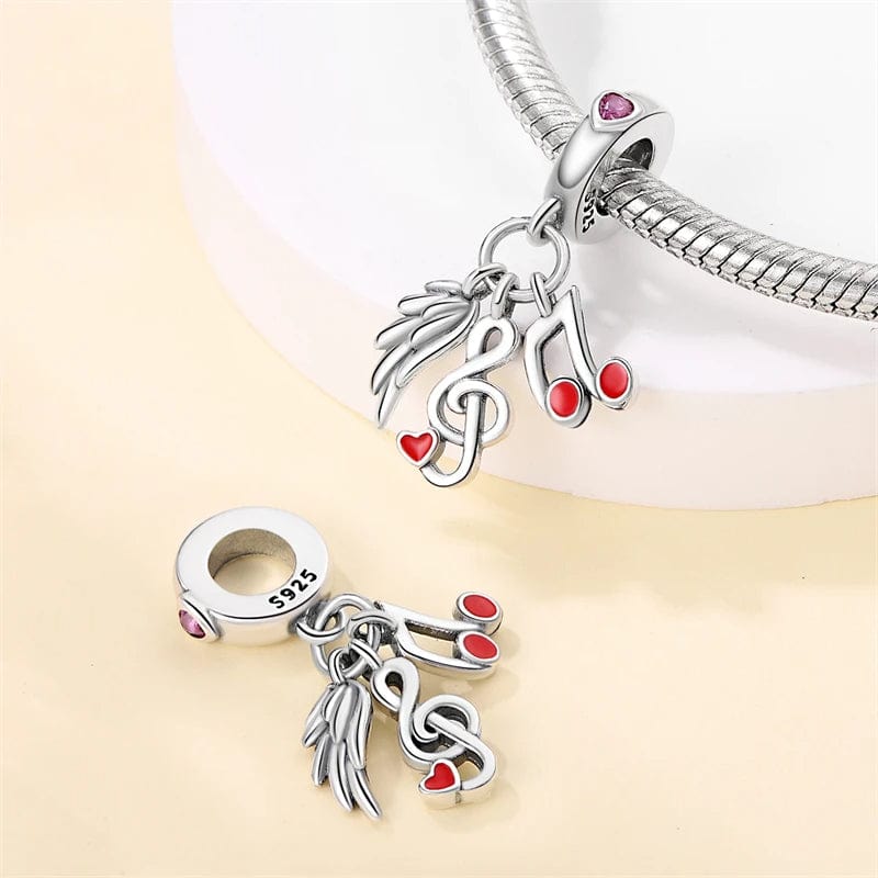 Liora Atelier Wing & Music Ringtone Charm