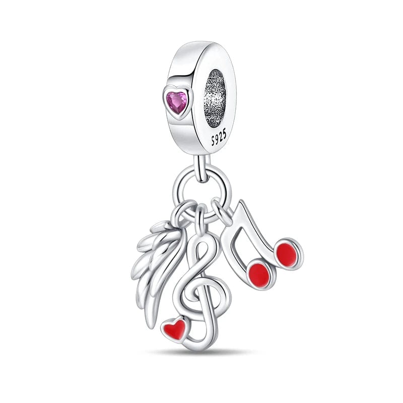 Liora Atelier Wing & Music Ringtone Charm