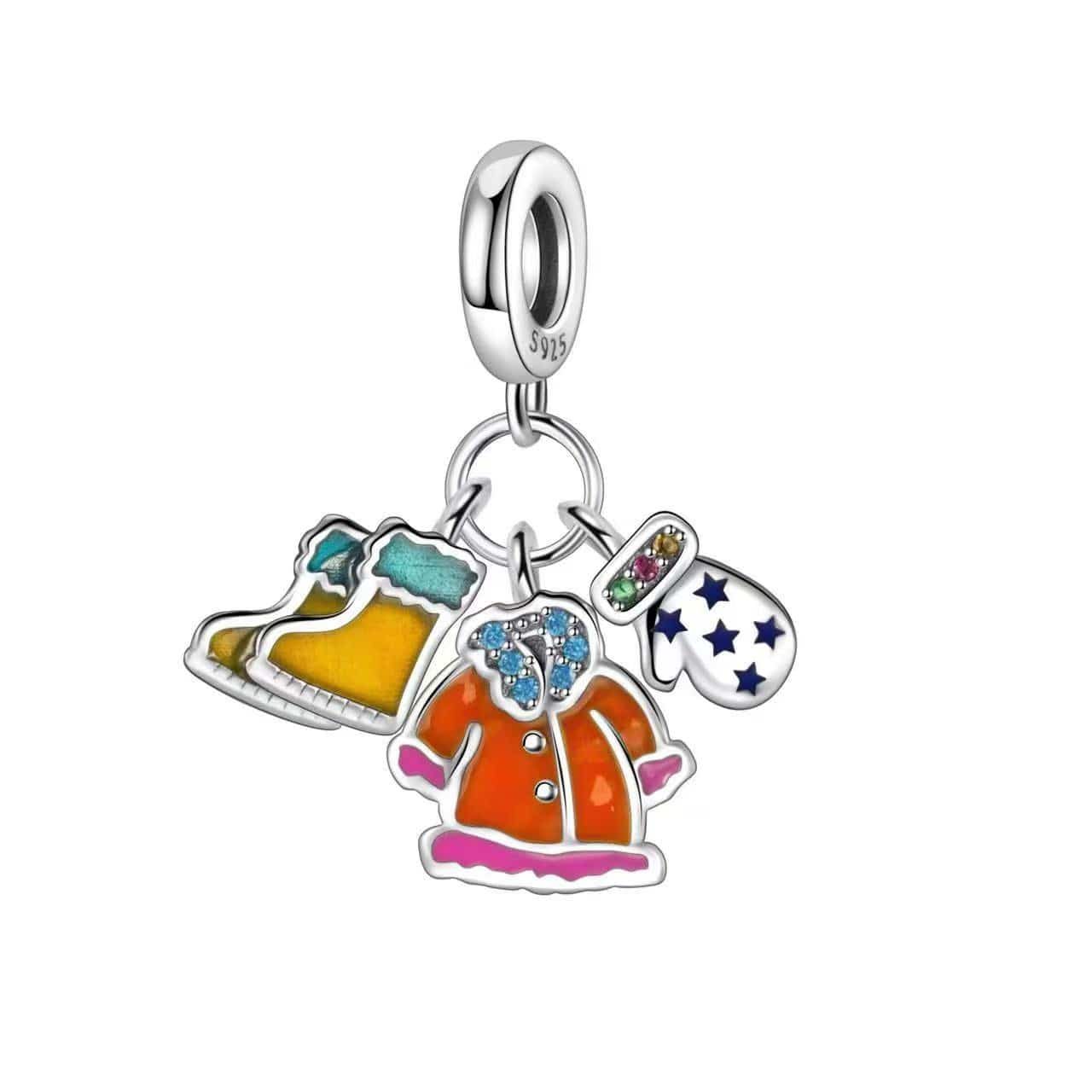 Liora Atelier Winter Mittens, Coat, and Boots Charm